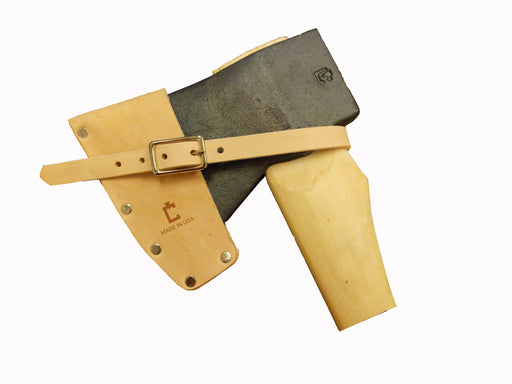 Council Tool Leather Mask, Riveted with Strap, for Hatchets