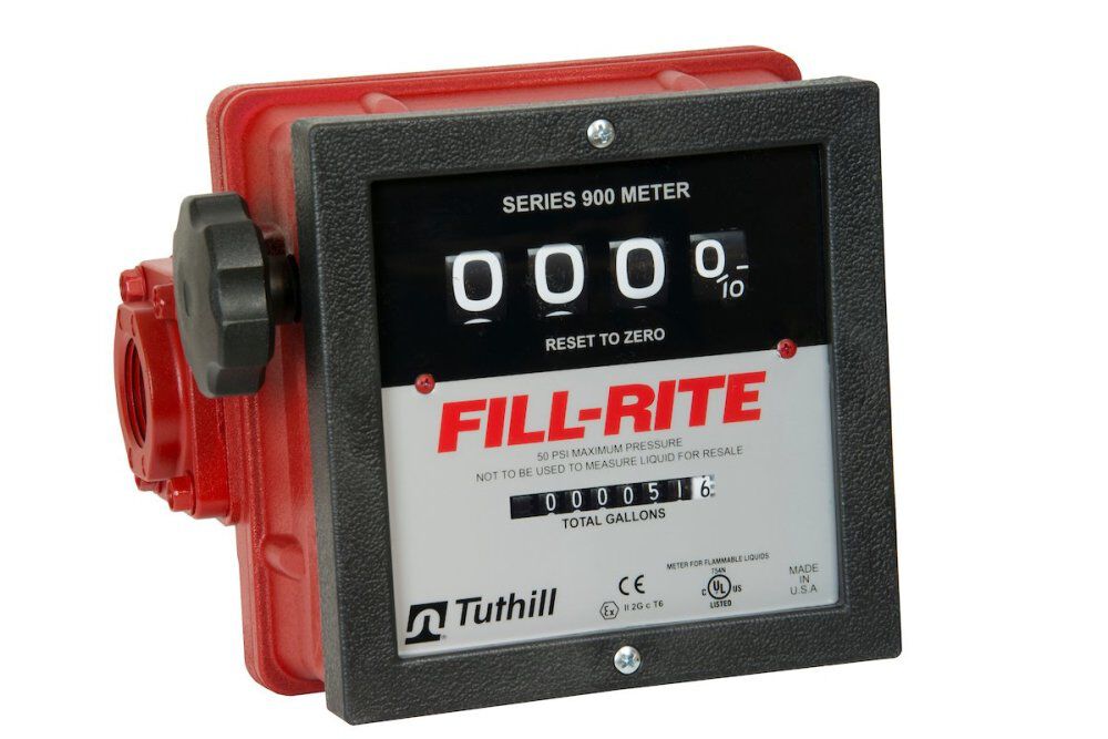 Fill-rite 4-wheel Mechanical Meter