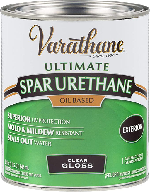 VARATHANE QT 275 VOC Oil-Based Exterior Spar Urethane - Gloss CLEAR /  / GLOSS