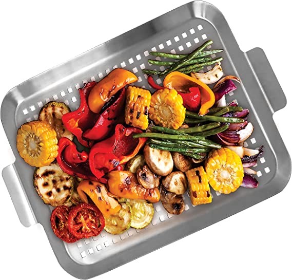 Norpro Stainless Steel Grill Grid, 14.5" X 10"