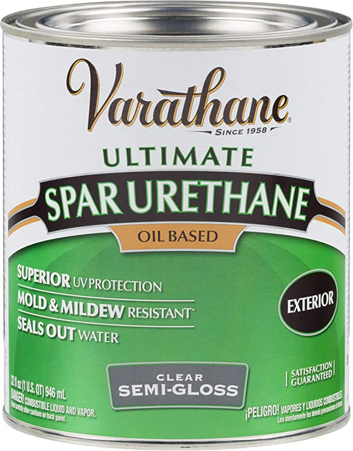 VARATHANE QT 275 VOC Oil-Based Exterior Spar Urethane - Semi-Gloss CLEAR /  / SEMIGLOSS