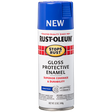 RUST-OLEUM 12 OZ Stops Rust Protective Enamel Spray Paint - Gloss Cobalt COBALT_BLUE /  / GLOSS