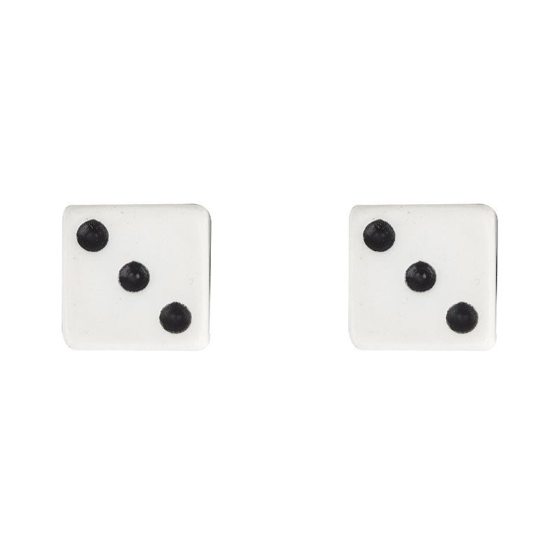 TrikTopz Valve Caps White Dice WHITE_DICE