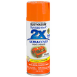 RUST-OLEUM 12 OZ Painter's Touch 2X Ultra Cover Gloss Spray Paint - Gloss Real Orange REAL_ORANGE