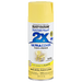 RUST-OLEUM 12 OZ Painter's Touch 2X Ultra Cover Satin Spray Paint - Satin Lemon Grass LEMON_GRASS /  / SATIN