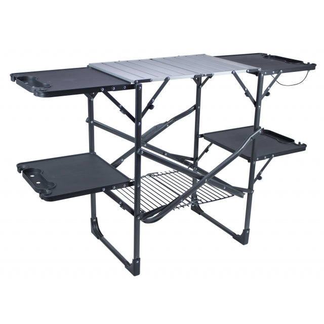 Gci Outdoor Slim-fold Cook Station Black