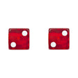 TrikTopz Valve Caps Dice Red CLEAR_DICE