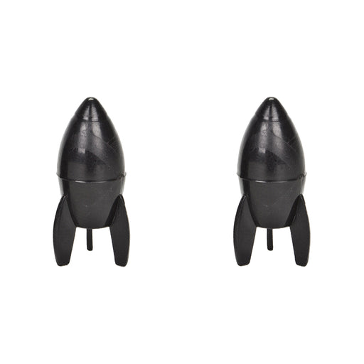 TrikTopz Valve Caps Black Presta Rockets BLACK_PRESTA_ROCKETS