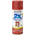 RUST-OLEUM 12 OZ Painter's Touch 2X Ultra Cover Satin Spray Paint - Satin Paprika PAPRIKA