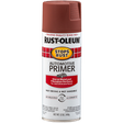 RUST-OLEUM 12 OZ Stops Rust Automotive Primer Spray - Flat Red RED