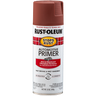 RUST-OLEUM 12 OZ Stops Rust Automotive Primer Spray - Flat Red RED