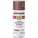 RUST-OLEUM 12 OZ Stops Rust Protective Enamel Spray Paint -Satin Chestnut Brown CHESTNUT_BROWN / SATIN