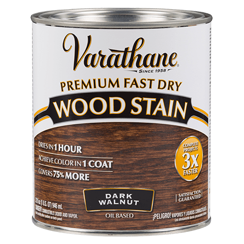 VARATHANE QT Fast Dry - Stain Dark Walnut DARK_WALNUT