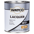 WATCO QT Lacquer Clear Wood Finish - Satin FIN_GLOSS,FIN_SATIN,FIN_SOUTH_GLS