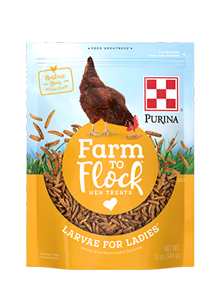 Purina Mills Farm to Flock Hen Treats Larvae