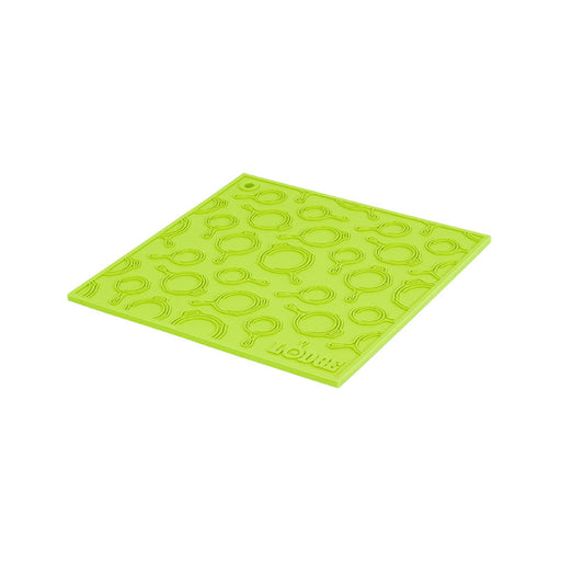 LODGE MANUFACTURING SILICONE SKILLET TRIVET GREEN GREEN