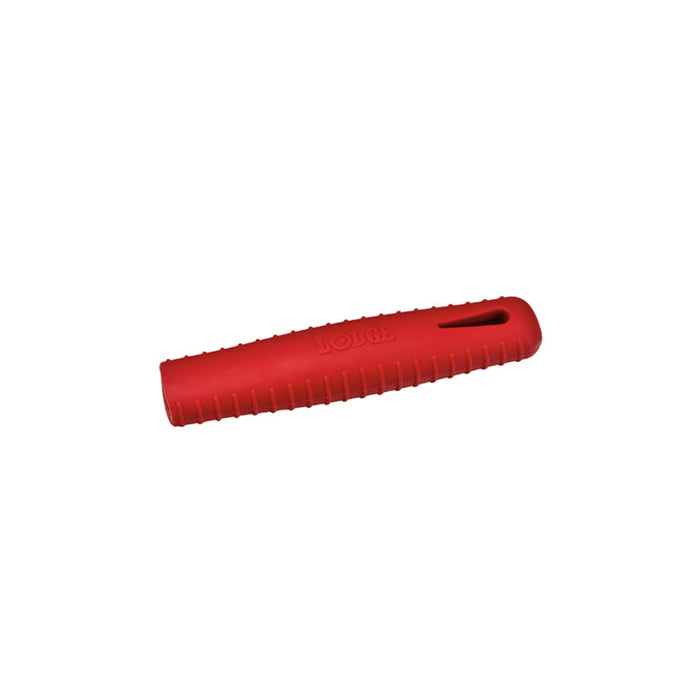 LODGE MANUFACTURING SILICONE HANDLE HOLDER STEEL PAN RED