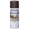 RUST-OLEUM 12 OZ Stops Rust Textured Spray Paint - Dark Brown DARK_BROWN