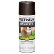 RUST-OLEUM 12 OZ Stops Rust Hammered Spray Paint - Dark Bronze DARK_BRONZE