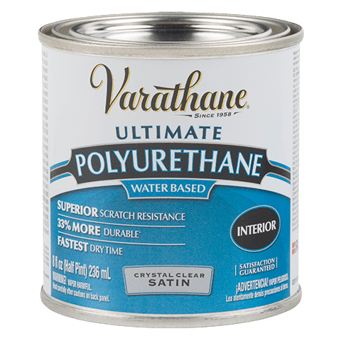 VARATHANE Half Pint Ultimate Polyurethane Water Based - Satin