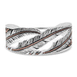 Montana Silversmiths Wind Dancer Pierced Feather Cuff Bracelet