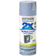 RUST-OLEUM 12 OZ Painter's Touch 2X Ultra Cover Satin Spray Paint - Satin Slate Blue SLATE_BLUE /  / SATIN