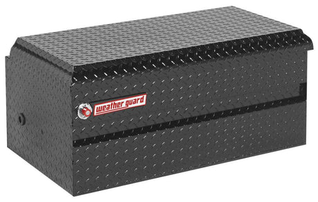 Weather Guard Black Aluminum Universal Truck Tool Box