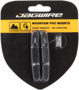 JAGWIRE Mountain Pro Brake Pad Replacement Inserts, Black BLACK