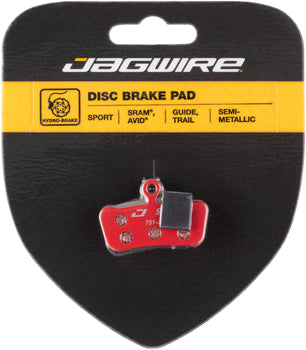 JAGWIRE Mountain Sport Semi-Metallic Disc Brake Pads for SRAM Guide RSC, RS, R, Avid Trail