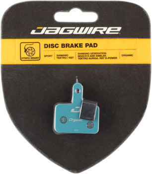 JAGWIRE Sport Organic Disc Brake Pads - For Shimano Acera M3050, Alivio M4050, and Deore M515/M515-LA/M525/T615