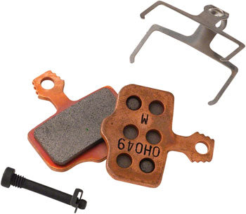 Avid Disc Brake Pads - Sintered Compound, Steel Backed, Powerful, For Level, Elixir, And 2-Piece Road