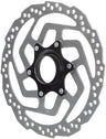 SHIMANO ALTUS SM-RT10-M DISC BRAKE ROTOR- 180MM, CENTER LOCK SILVER