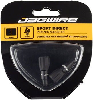 JAGWIRE Sport 4mm Direct Rocket II Cable Tension Adjusters Pair, Black BLACK