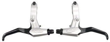 Avid Fr-5 Brake Lever Set, Silver/Black Pair