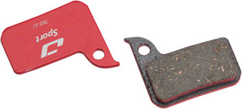 JAGWIRE Mountain Sport Semi-Metallic Disc Brake Pad for SRAM Road Hydraulic Red, Force, Rival, CX1, S700