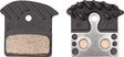 SHIMANO J04C-MF DISC BRAKE PADS AND SPRINGS - METAL COMPOUND, FINNED ALLOY AND STAINLESS