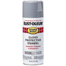 RUST-OLEUM 12 OZ Stops Rust Protective Enamel Spray Paint - Gloss Smoke Gray SMOKE_GRAY / GLOSS