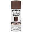 RUST-OLEUM 12 OZ Chalked Paint Ultra Matte Spray Paint - Cocoa Bean COCOA_BEAN