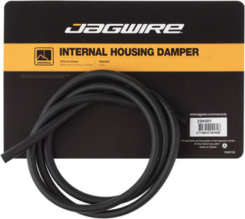 JAGWIRE Housing Damping Foam for Internally Routed Frames, fits 4.0-5.0mm Housing, 1.5 Meters, Black BLACK