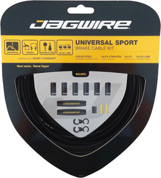 JAGWIRE UNIVERSAL SPORT BRAKE KIT BLK