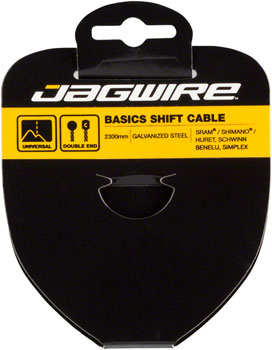 JAGWIRE Basics Shift Cable - 1.2 x 2300mm, Galvanized Steel, For Shimano/SRAM, Huret, Suntour X-Press