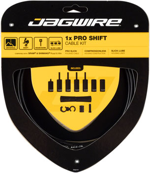 JAGWIRE 1x Pro Shift Kit Road/Mountain SRAM/Shimano, Black BLACK