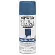 RUST-OLEUM 12 OZ Chalked Paint Ultra Matte Spray Paint - Coastal Blue COS_BLUE