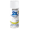 RUST-OLEUM 12 OZ Painter's Touch 2X Ultra Cover Semi-Gloss Spray Paint - Semi-Gloss White WHITE