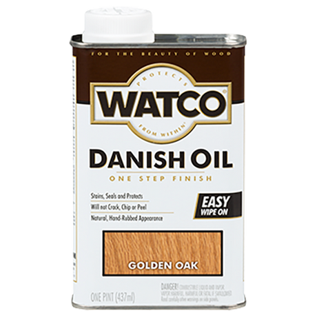 WATCO Pint Danish Oil - Golden Oak GOLD_OAK