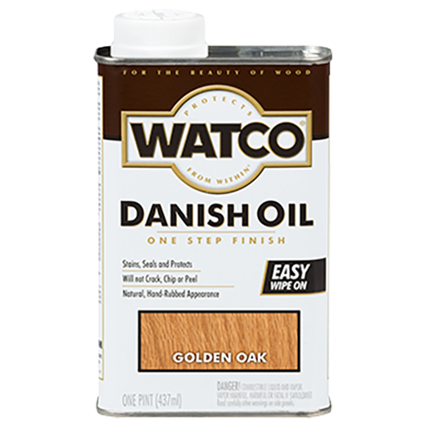 WATCO Pint Danish Oil - Golden Oak GOLD_OAK