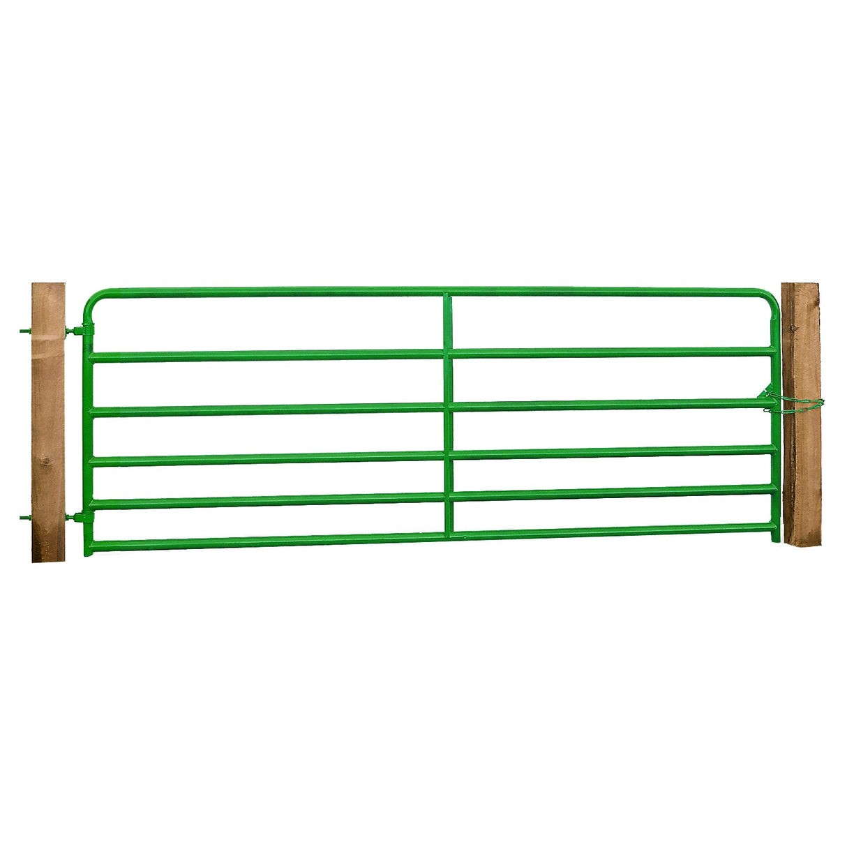 Hutchinson Western CG650 6-Rail Livestock Gate, 8ft GREEN