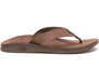 Chaco Men's Classic Leather Flip Sandal DARK_BROWN /  / M