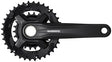 SHIMANO FC-MT210-2 CRANKSET - 170MM, 9-SPEED, 36/22T, 48.8MM CHAINLINE, BLACK BLACK