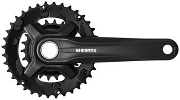 SHIMANO FC-MT210-2 CRANKSET - 170MM, 9-SPEED, 36/22T, 48.8MM CHAINLINE, BLACK BLACK